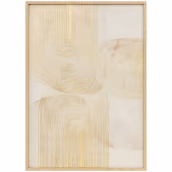 Très chic, la toile imprimée encadrée "Elin" Atmosphera s'inscrira à merveille dans un intérieur contemporain. Ses formes abs ...