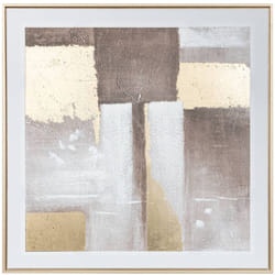 Atmosphera - Toile peinte encadrée Helga 80x80cm créateur d'intérieur