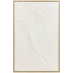 Atmosphera - Déco mural 3D Kohana blanc 116x75cm créateur d'intérieur