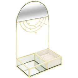 Atmosphera - Porte-bijoux Isra métal doré H29cm créateur d'intérieur