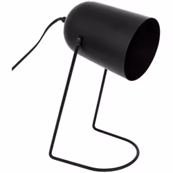 La lampe à poser "Faro" Atmosphera séduira les amateurs d'intérieur épuré. Cette lampe de bureau en acier diffusera une lumiè ...