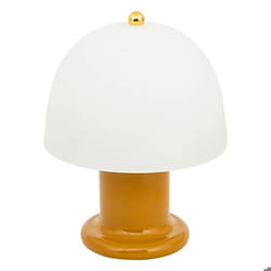 Atmosphera - Lampe À Poser Led Rick Jaune H21cm Créateur D'Intérieur