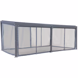 Ajouts pratiques sur votre pergola bioclimatique, les rideaux moustiquaires "AVILA" Hespéride vous permettront de profiter de ...