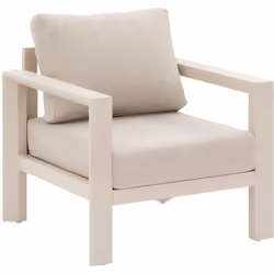 Élégant et intemporel, le fauteuil de salon de jardin "ÉVASION" Hespéride est idéal pour aménager un espace convivial en exté ...