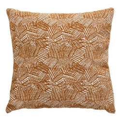 Housse De Coussin Jeni Chenille Marron 40x40cm Atmosphera Créateur D'Intérieur