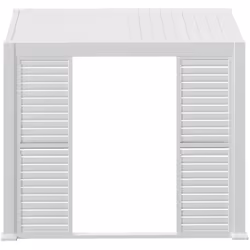 Vous souhaitez parfaire l'aménagement d'une pergola ? La persienne coulissante pour pergola bioclimatique "EVORA" Hespéride e ...