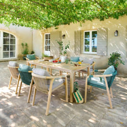 Hesperide - Table de jardin Deona 8 places en acacia - Hespéride