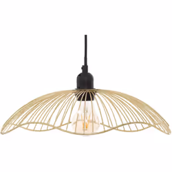 Suspension GALT avec abat-jour en fil métallique Ø 34 cm - un design élégant qui ajoutera du caractère à vos intérieurs Desig ...