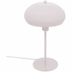 La lampe champignon à poser "Savio" séduira les adeptes d'un style vintage en matière de déco. Conçue en acier beige au fini  ...