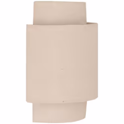Applique en lin nahel beige h27cm - Atmosphera createur d'interieur. Couleur : Beige. Matière principale : Acier. Longueur :  ...