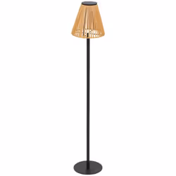 Atmosphera - Lampadaire d extérieur solaire et usb Kessy beige H108cm créateur d'intérieur