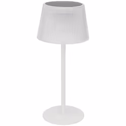 Sobre et moderne, la lampe d'extérieur solaire et USB "Katy" Atmosphera est d'un petit format pratique en extérieur, sur un b ...