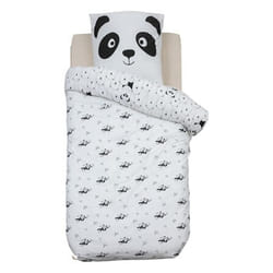 Parure de lit pour enfant Panda 140x200 Atmosphera For Kids