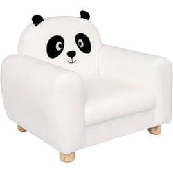 Atmosphera - Fauteuil Enfant Avec Oreilles Panda Blanc