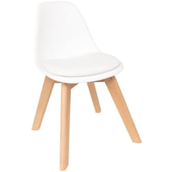 Atmosphera - Chaise enfant Baya blanc créateur d'intérieur