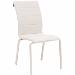 Vous recherchez des assises confortables et pratiques pour votre terrasse ? La chaise de jardin empilable "DIESE" Hespéride d ...