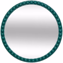 Grâce à son petit diamètre, le miroir "Mala" Atmosphera trouvera sa place dans la pièce de votre choix et il conviendra aux p ...