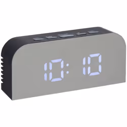 Pratique et compact, le réveil digital "Nelson" Atmosphera joue la carte d'un design moderne et épuré. Ce réveil dispose de p ...