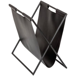 Porte-revue Twis noir 37x35x22cm - Atmosphera créateur d'intérieur