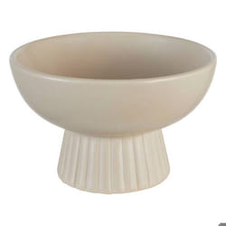 Coupelle Chaya Céramique Beige D22cm Atmosphera Créateur D'Intérieur