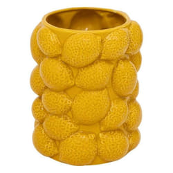 Vase Citron Yuca Céramique Jaune H18cm Atmosphera Créateur D'Intérieur