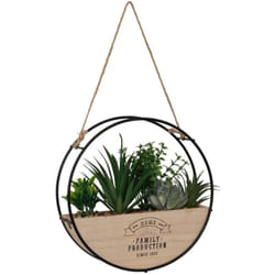 Atmosphera - Plante artificielle suspendue Krist D20cm créateur d'intérieur