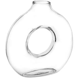 Vase Circle transparent H25,5cm - Atmosphera créateur d'intérieur