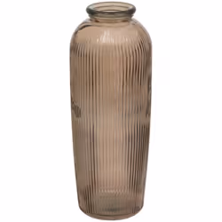 Le vase "Luz" Atmosphera se distingue par sa grande hauteur et ses lignes élancées. Finement strié, ce vase en verre recyclé  ...