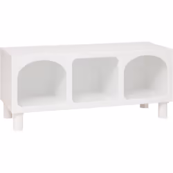 Offrez à votre enfant un espace de rangement pratique et élégant avec la Commode Pour Enfant 3 Niches Tara Blanc d'Atmosphera ...