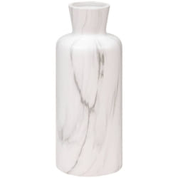 Vase effet marbre Sao céramique noir & blanc H30cm Atmosphera créateur d'intérieur