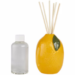 Exotique et coloré, le diffuseur de parfum "Yucatan" Atmosphera séduira les amateurs de senteurs fruitées ! En forme de citro ...