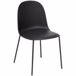 Avec son design épuré, la chaise "Asan" Atmosphera se mariera facilement avec du mobilier en bois d'inspiration scandinave. M ...