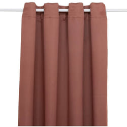 Atmosphera - Rideau occultant Odelie terracotta 135x240cm créateur d'intérieur