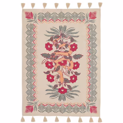 Réinventez votre espace avec le Tapis Imprimé Wild Romance d'Atmosphera, une pièce qui allie esthétique artistique et confort ...