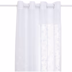 Délicat et tout en transparence, le voilage motif abstrait "Lazi" Atmosphera est idéal pour habiller une fenêtre et apporter  ...