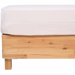 Basique indispensable, le drap-housse "Priscia" Atmosphera conviendra pour un lit deux places en 140 × 190 cm et son tissage ...