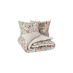 Atmosphera - Parure De Lit Imprimée Ikat 240x220 Multicolore