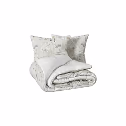 Dormez dans un écrin de pureté et de style avec la Parure de Lit Imprimée Sonie 240x220 Blanc de la marque Atmosphera. Cette  ...