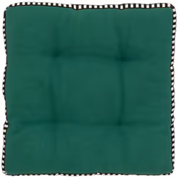 De forme carrée, la galette de chaise "Malakite" Atmosphera joue la carte d'un design graphique et coloré. Idéale pour ajoute ...