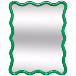 Idéal pour les petits espaces, le miroir vague "Judy" Atmosphera trouvera sa place dans une entrée comme dans un dressing ou  ...