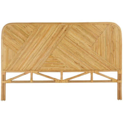 Tête de lit Tanae rotin beige 160x105cm Atmosphera créateur d'intérieur