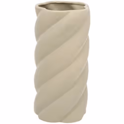 Le vase torsadé "Coby" Atmosphera est réalisé en céramique émaillée et il se distingue par son design torsadé. D'une hauteur  ...
