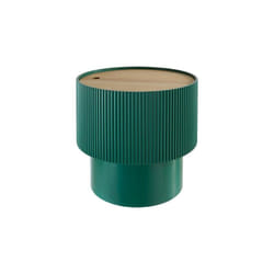 Atmosphera - Table d'appoint Enola vert D38,5x38,5x35cm créateur d'intérieur