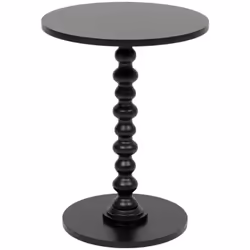Élégante et pratique, la table d'appoint "Alix" Atmosphera est réalisée en bois teinté dans un coloris à la finition mate. Ce ...
