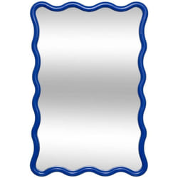Miroir vague Judy bleu 60x38cm - Atmosphera créateur d'intérieur