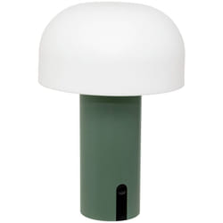Atmosphera - Lampe extérieure, métal vert, jany, 22 cm
