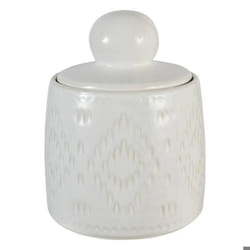Boîte Déco Mala Céramique Blanc H1915,2cm Atmosphera Créateur D'Intérieur