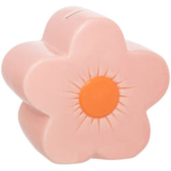Atmosphera - Tirelire en céramique fleur flower