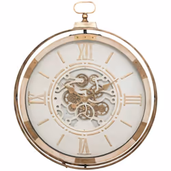 De style industriel, l'horloge "Sonika" Atmosphera se fondra naturellement dans un intérieur aux accents vintage pour apporte ...