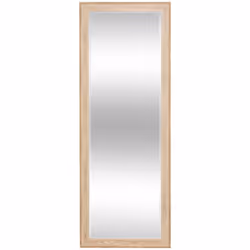 Parfait pour un dressing, une chambre ou une entrée, le miroir en cannage "Joanna" Atmosphera offre une grande hauteur qui pe ...